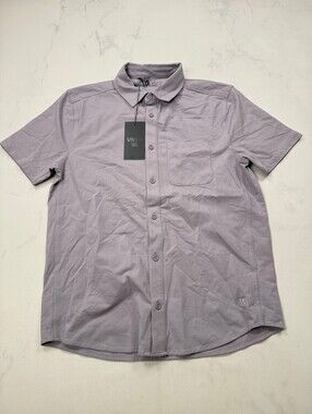Vrst Shirt Polo Shirt Lilac Modern Classic Sharp - Mens S